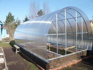 DIY greenhouse installation