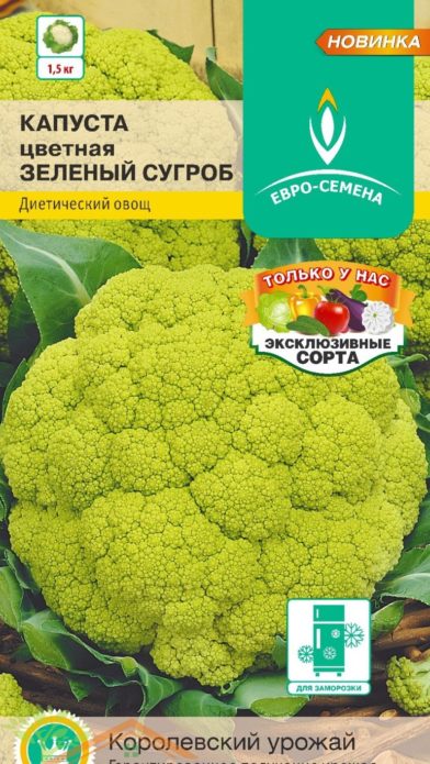Cabbage seed package Green snowdrift