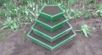 Strawberry pyramid